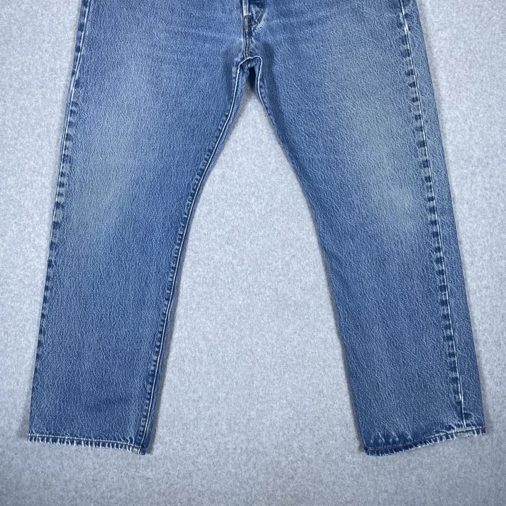 Vintage Levi's 501XX Jeans Mens 40X34 (40X30 Actual) Straight Leg Button Fly